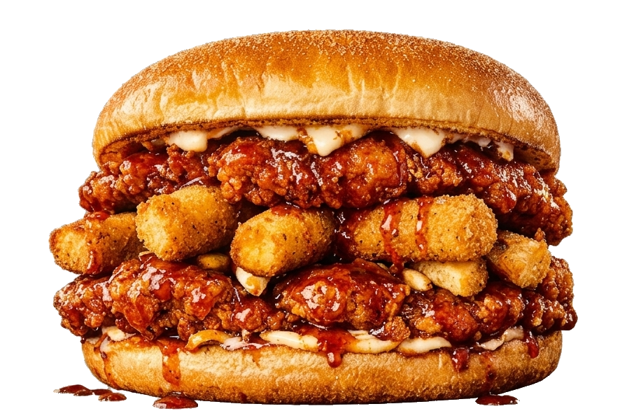 Buffaloe's Big Back burger
